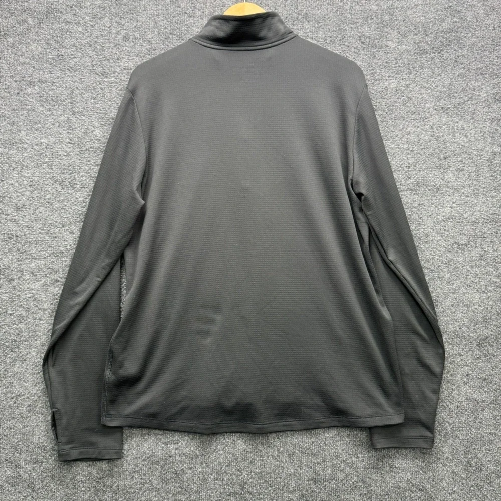Nike Dri-FIT Green Bay Packers Pullover Mens Large Gray 1/4 Zip Fleece Running